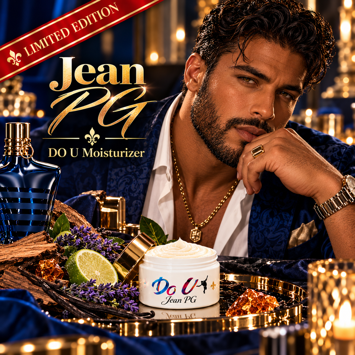 DO U Vaseluxe Jean PG Body Moisturizer with Shea Butter, 4 oz (113 g)
