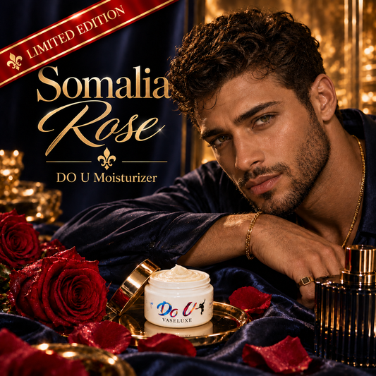 DO U Vaseluxe Somalia Rose Body Moisturizer with Shea Butter, 4 oz (113 g)